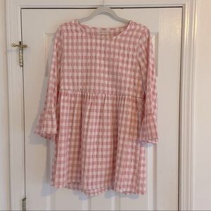 Urban Outfitters gingham babydoll dress